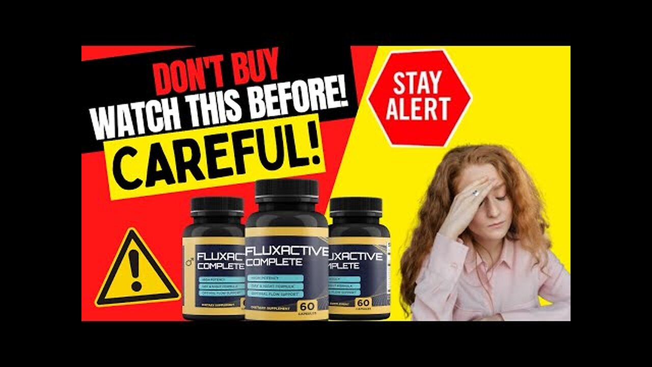 FLUXACTIVE COMPLETE 【⚠️ ALERT 】 Fluxactive Complete Review - Fluxactive Complete Reviews