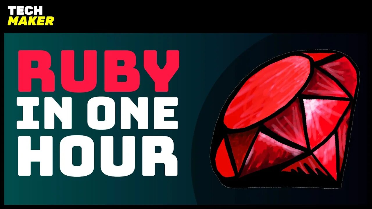 Learn Ruby in One Hour | An Hour of Ruby - Episode 1