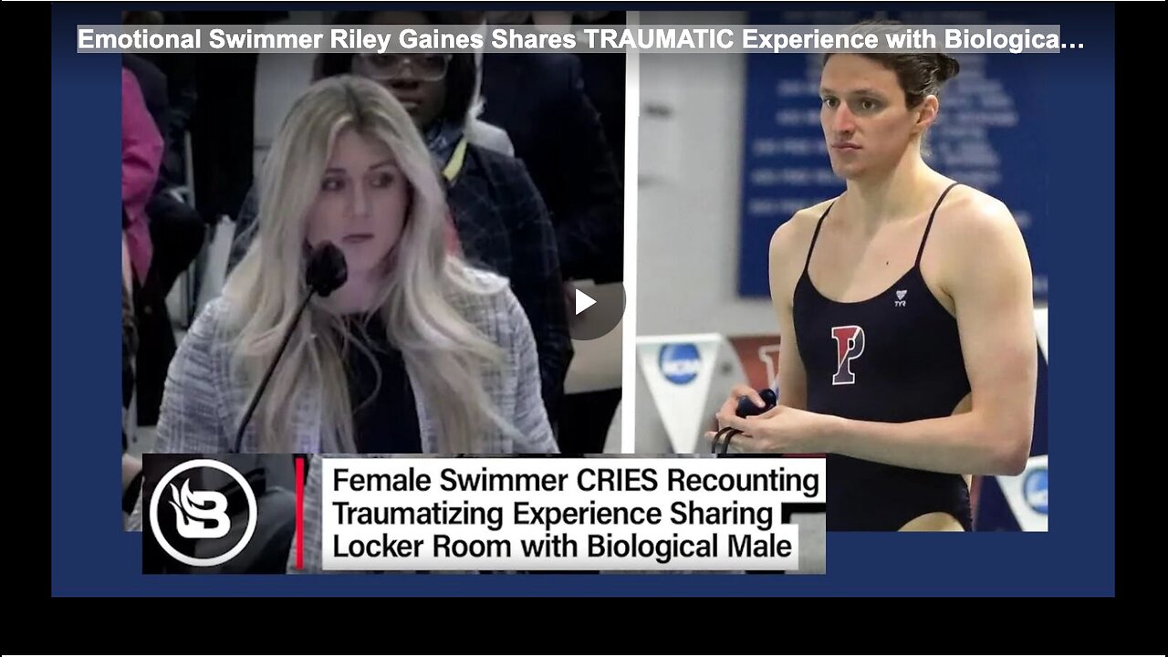 Emotional Swimmer Riley Gaines Shares TRAUMATIC Experience with Biological Male