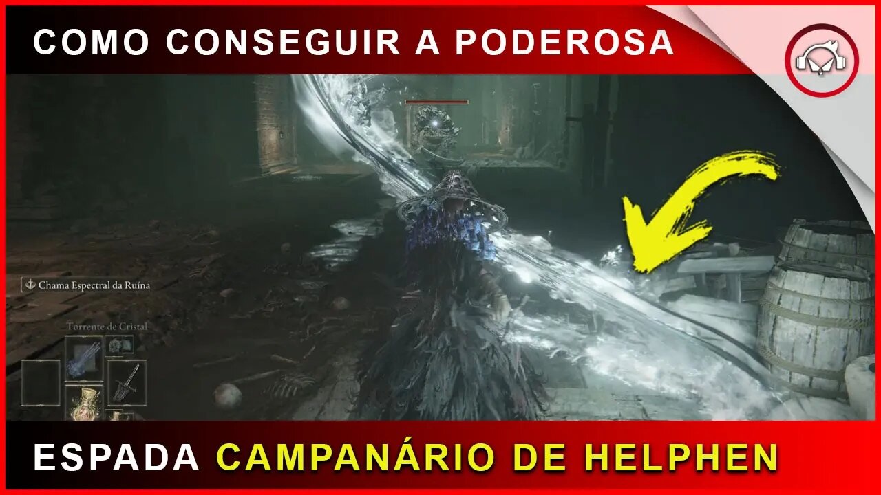 Elden Ring, Boss fight, Como conseguir a poderosa espadas Campanário de Helphen | super dica