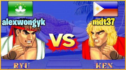 Street Fighter II': Champion Edition (alexwongyk Vs. mdt37) [Macau Vs. Philippines]