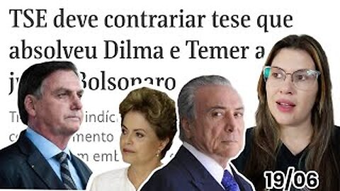 BÁRBARA - TE ATUALIZEI - Bolsonaro, o inelegível VS A jurisprudência que poupou Dilma e Temer