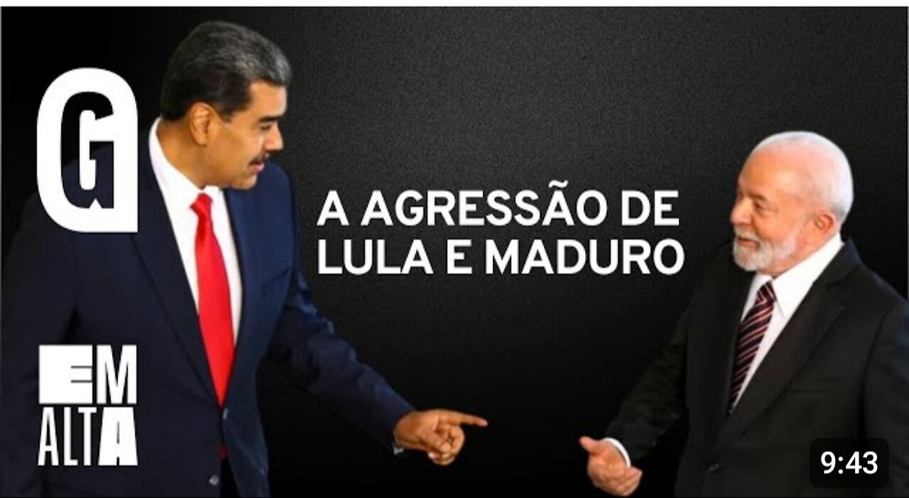 Lula and Maduro's aggression against Brazil, Venezuela and the world