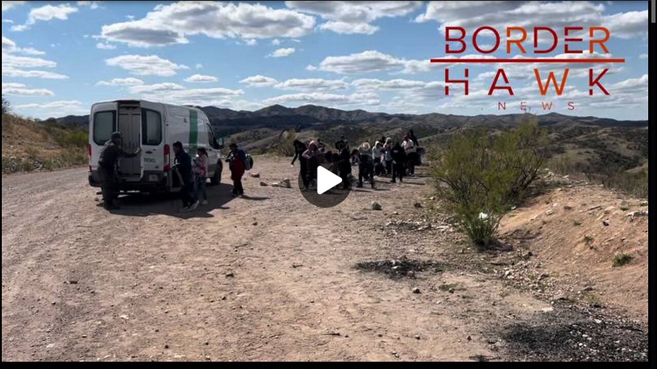 WATCH: Illegals Stroll Into Arizona Through Gap In Border Barrier