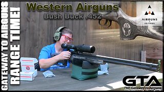 WESTERN AIRGUNS BUSH BUCK .45 BIG BORE – Range Time - Gateway to Airguns Airgun Review