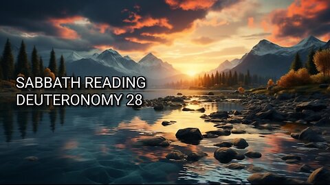 DEUTERONOMY 28 WATCH FULL VIDEO LEARNING WITH THE FAMILY 2024