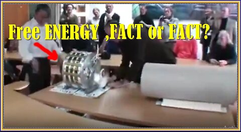Free energy is all around us. Now see the device @ work!