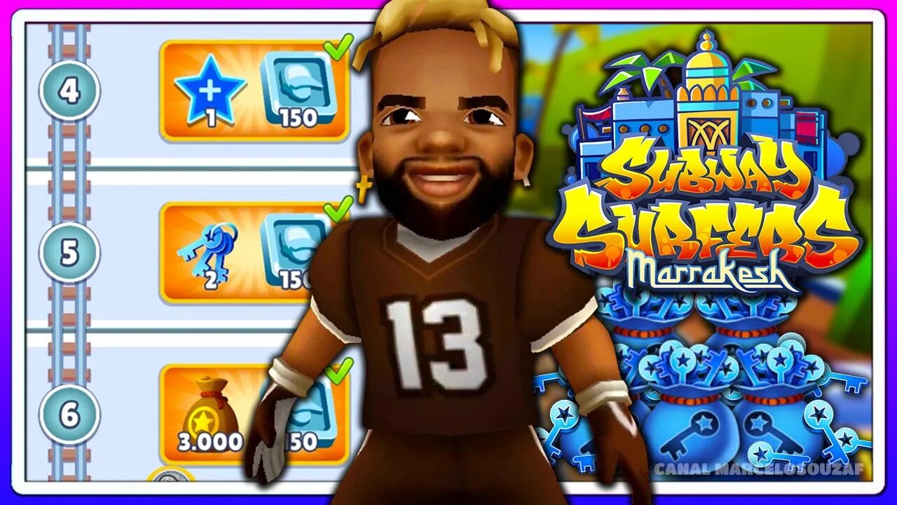 100 Chaves e Caçada Sazonal | Subway Surfers Marrakesh 2021