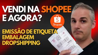 Vendi na Shopee e agora? Emissão de Etiqueta para dropshipping