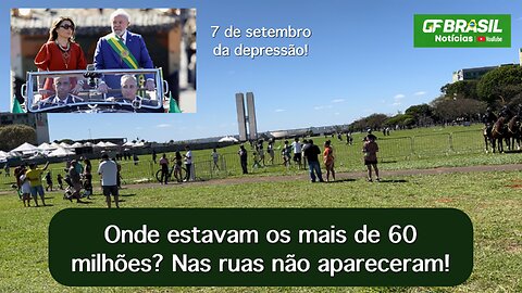 Onde estavam os mais de 60 milhões? Nas ruas não apareceram!