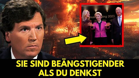 ZENSIERT: Tucker Carlson DECKT das Zeichen des Tieres auf??!!@Reise zu Gott🙈