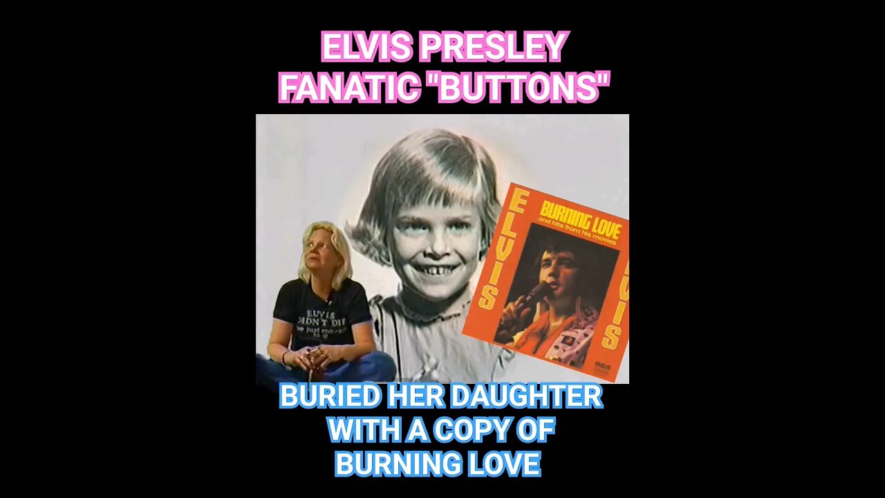 Elvis Fanatic Buries Her Daughter With A Copy Of Burning Love! #elvispresley #elvis