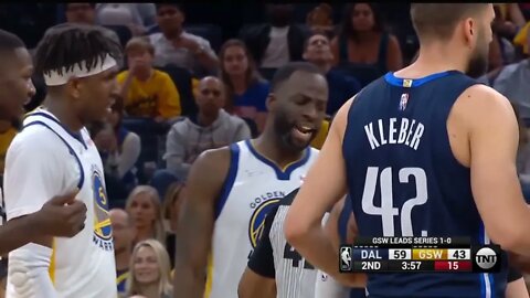 Draymond Green Confronts Reggie Bullock After a Dirty Foul!