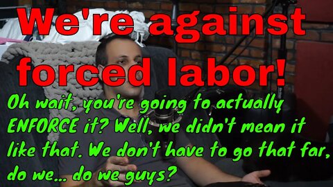 Companies lobby against legislation prohibiting slave labor