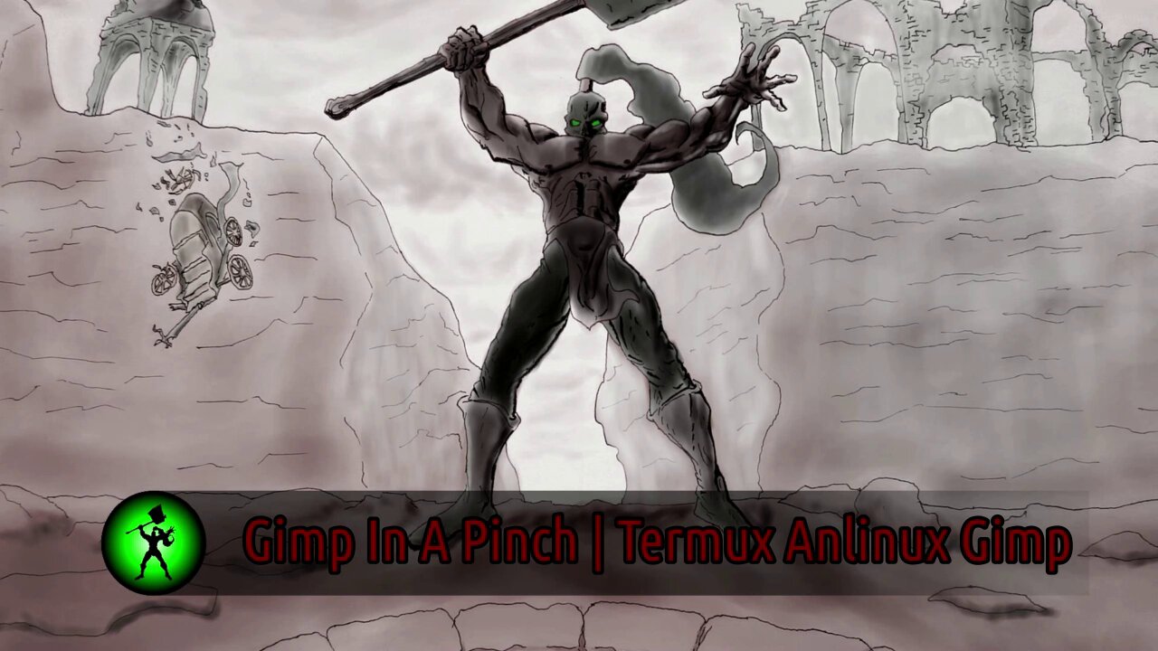 Gimp In A Pinch | Termux Anlinux Gimp