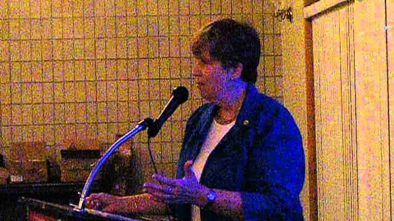 Claire Lopez at Natick VFW 8 17 12 excerpt