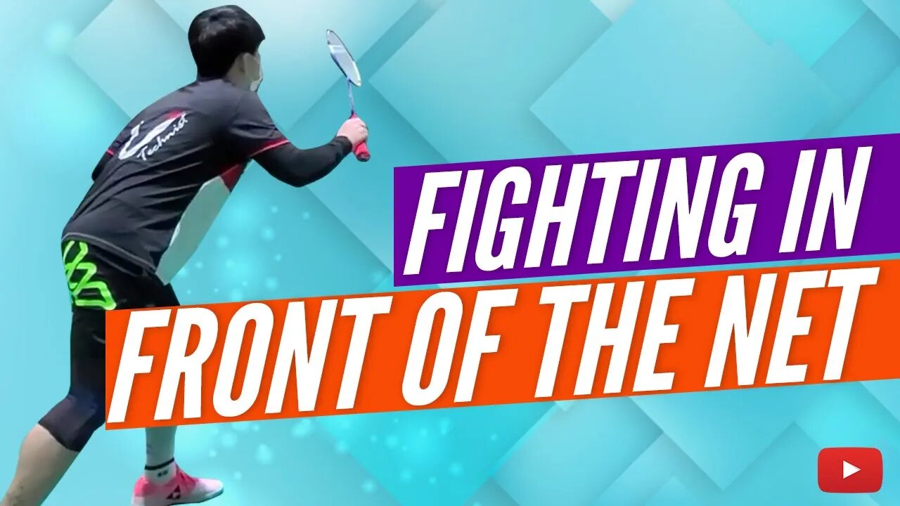 Half of the game! Fighting in front of the net- Full Swing Badminton - Korean with English Subtitles