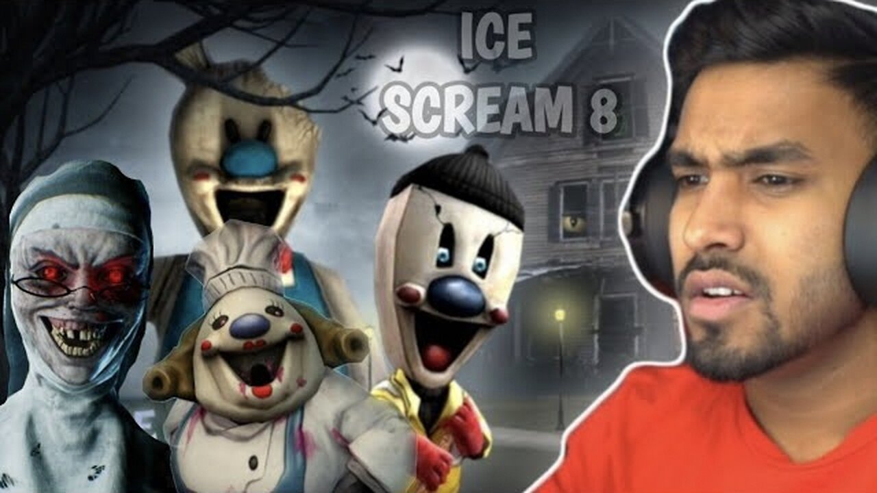 ESCAPED THE HORROR ICE SCREAM 8 FACTORY || TECHNO GAMERZ