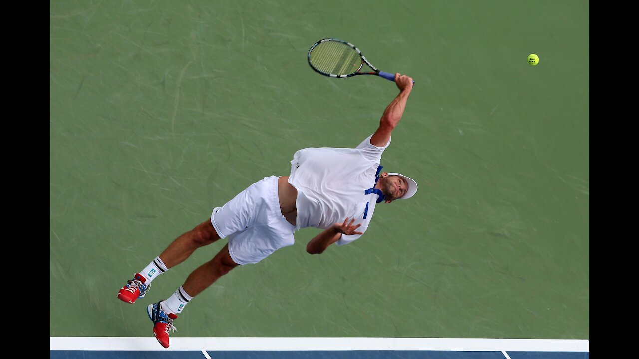 Andy Roddick greatest serve ever!