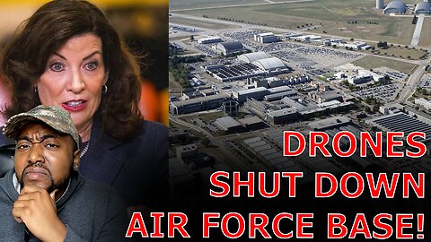 Drone Invasion FORCES US Air Force Base To SHUT DOWN As Frustration Against Biden Explodes!