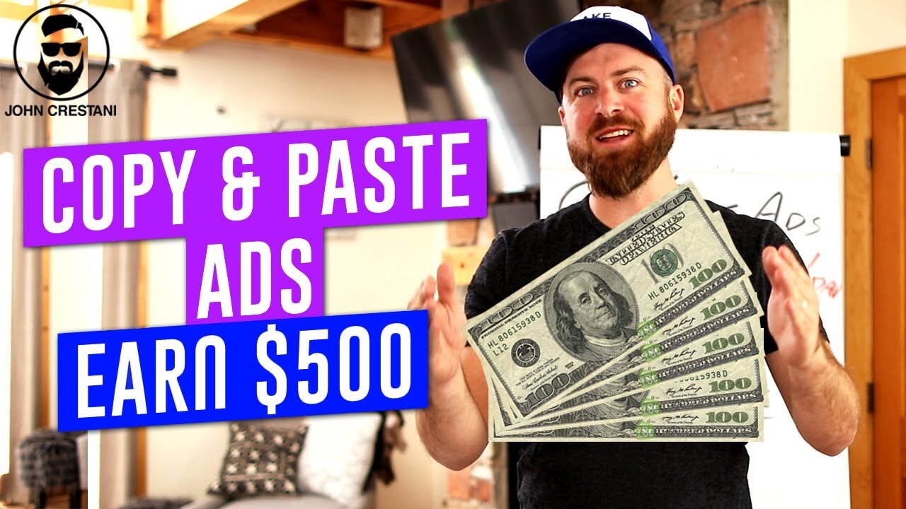 How To Copy & Paste Ads To Make $100-$500 A Day Online