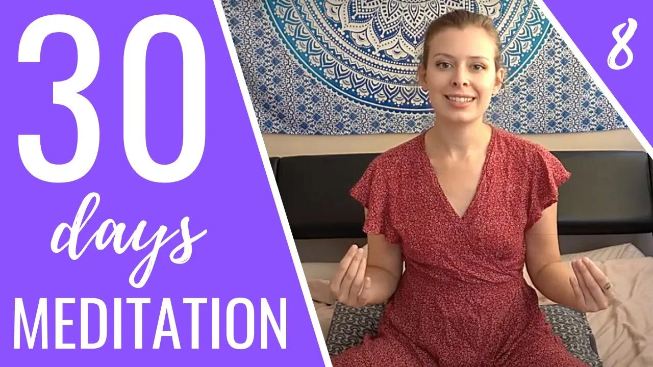 Vipassana Meditation | Day 8 | 30 Days Meditation Challenge (Guided for Beginners)