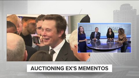 Today's Talker: Former Elon Musk ex auctioning memorabilia