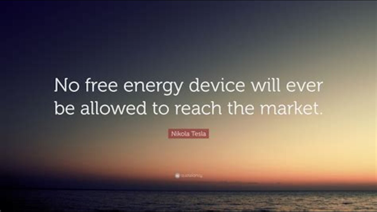 Suppression of Free Energy devices by the Luciferian New World Order