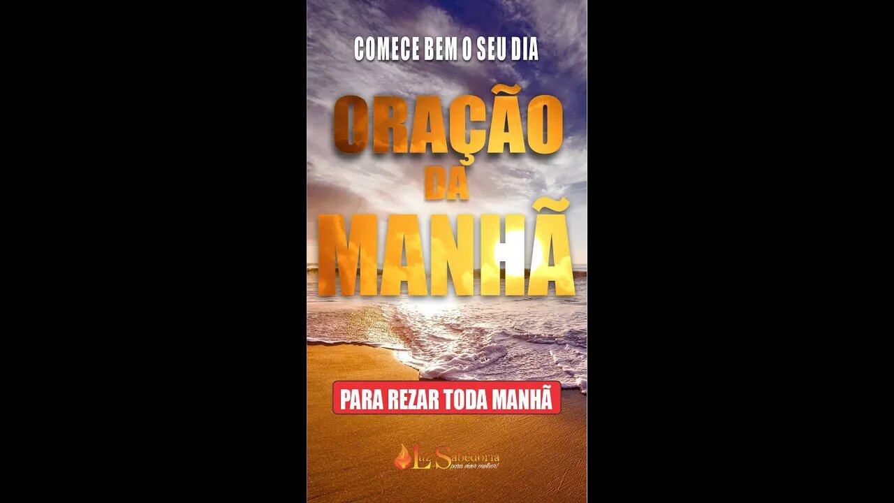 Oração: Oração da Manhã