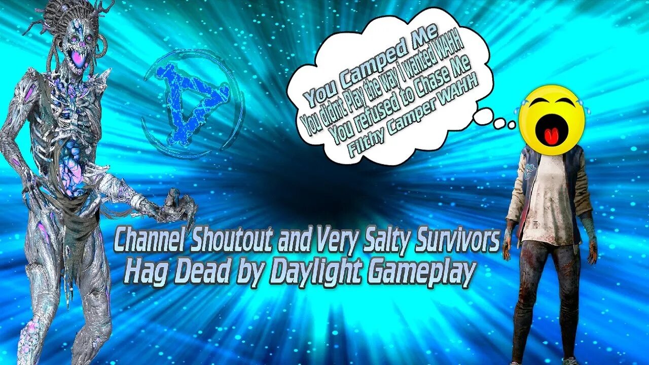 Channel Shoutout and Very Salty Survivors Hag Dead by Daylight Gameplay