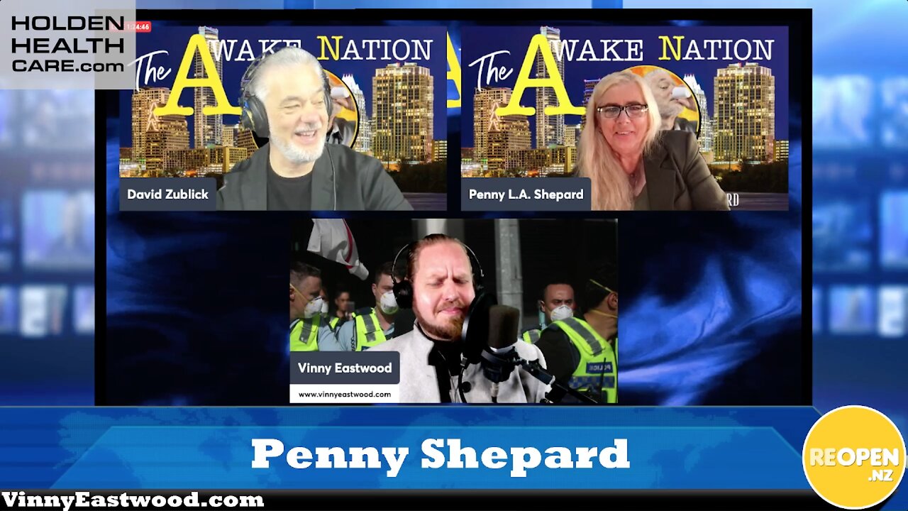 🔴 No More Room For Cowardice NZ! Vinny Eastwood on The Awake Nation with Penny Shepard