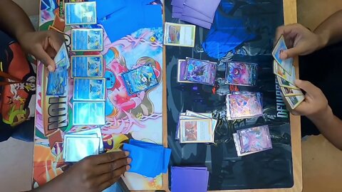Inteleon VMAX vs Shadow Rider Calyrex VMAX at @The Local Game Store | Pokemon TCG
