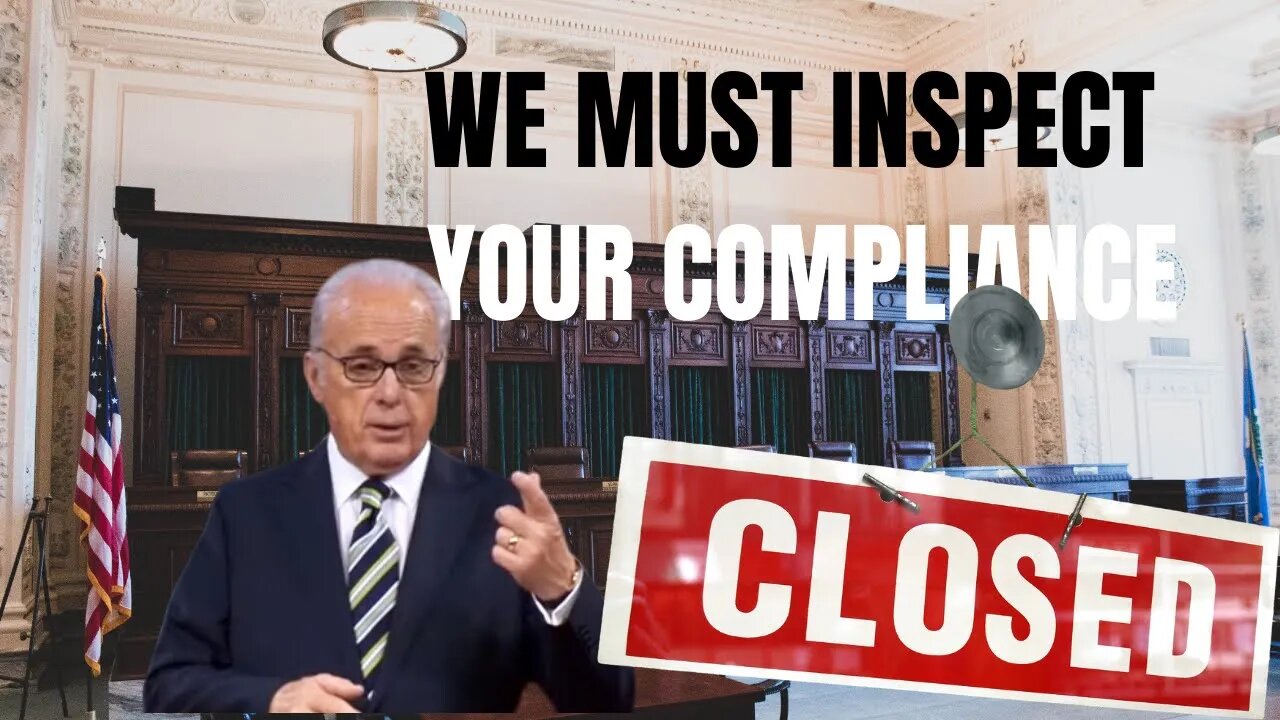 John MacArthur's Chuch Must Allow Compliance Inspectors - Part 2