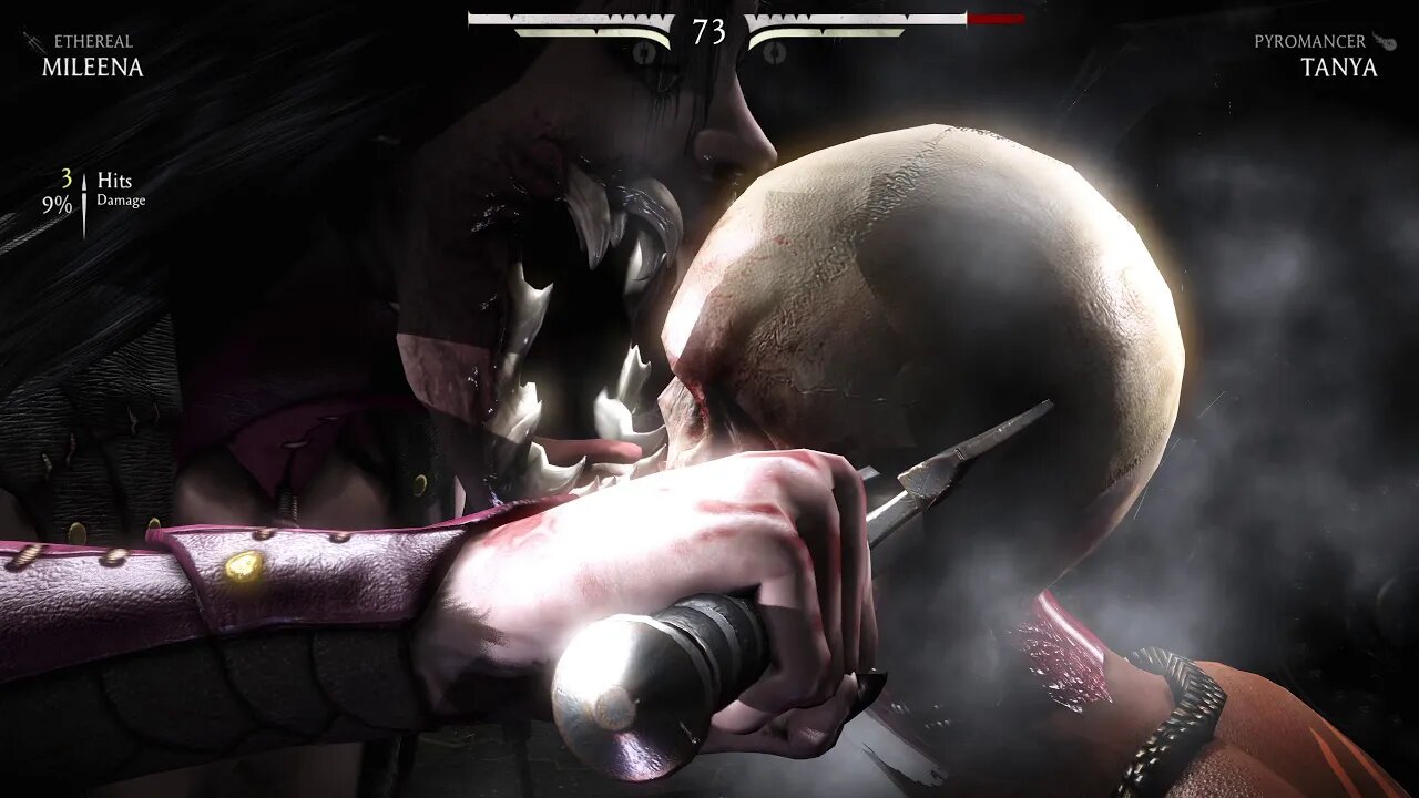 Mortal Kombat X: Mileena (Ethereal) vs Tanya (Pyromancer) - 1440p No Commentary