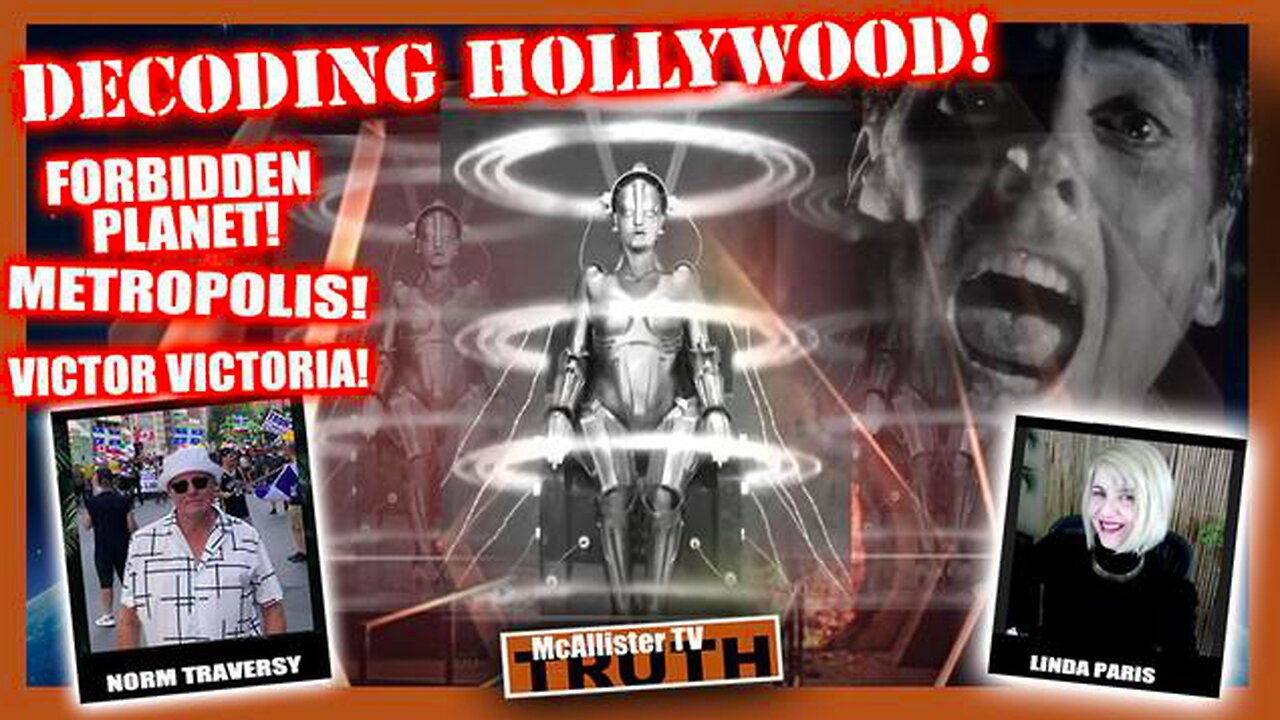 NORM TRAVERSY! ILLUMINATI MOVIE-TALK! METROPOLIS! FORBIDDEN PLANET! THEY'RE SHOWING US!