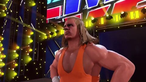 WWE 2k22 Curt Hennig Entrance