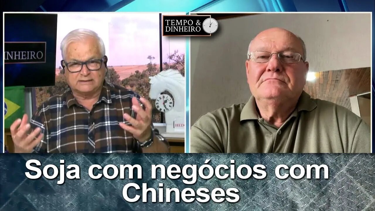 Soja com negócios com Chineses