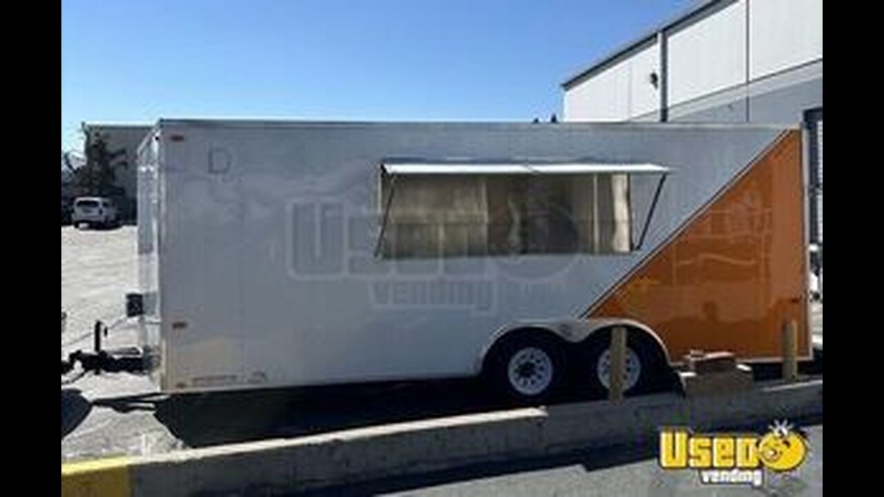 2017 LOOK 22' Concession Trailer Empty Food Unit | Trailer Shell w/ Electricity for Sale in Nevada