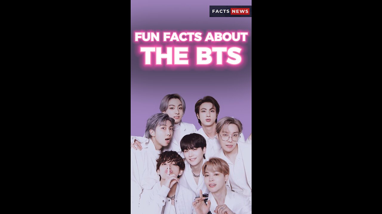 Fun Facts About the Members of BTS #factsnews #shorts