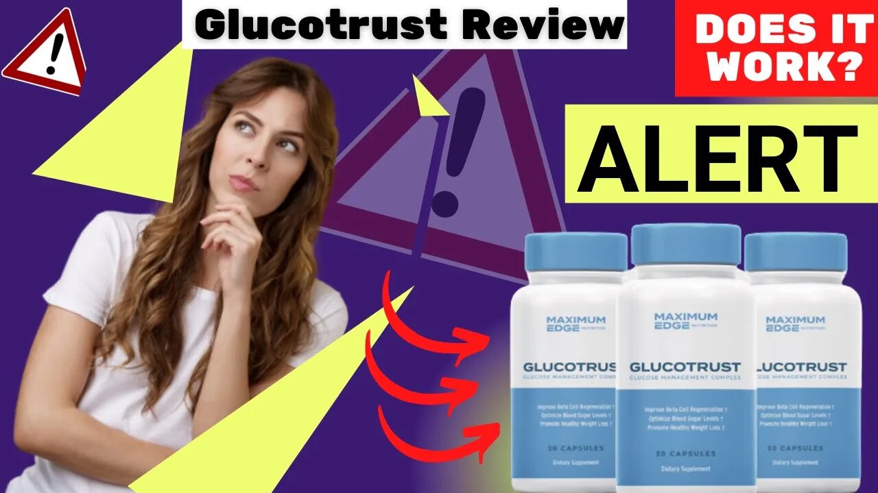 Glucotrust Review 2022 - ((ALERT ⚠)) Glucotrust Supplement - Does Glucotrust Work?