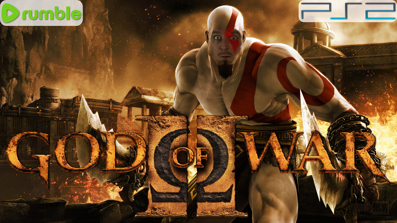 🟢 God of War 2 + Psi-Ops PS2 HD /100 Followers Very Close