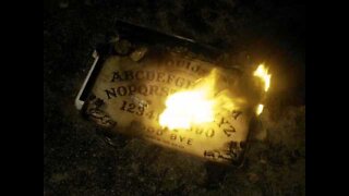 Ouija Board Will not Burn