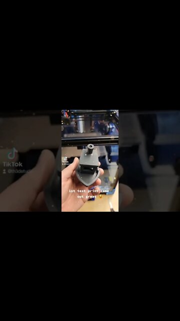 Gotta love it when things work great on the 1st try 🥳🥂 #ender6 #3dprinttok #th3d #creality #abs