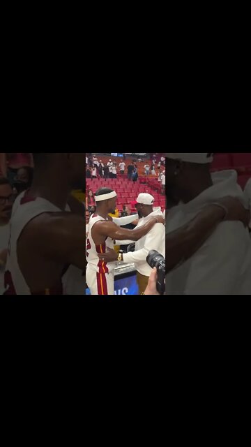 Jimmy Butler & Dwyane Wade celebrate postgame in Miami! 🔥
