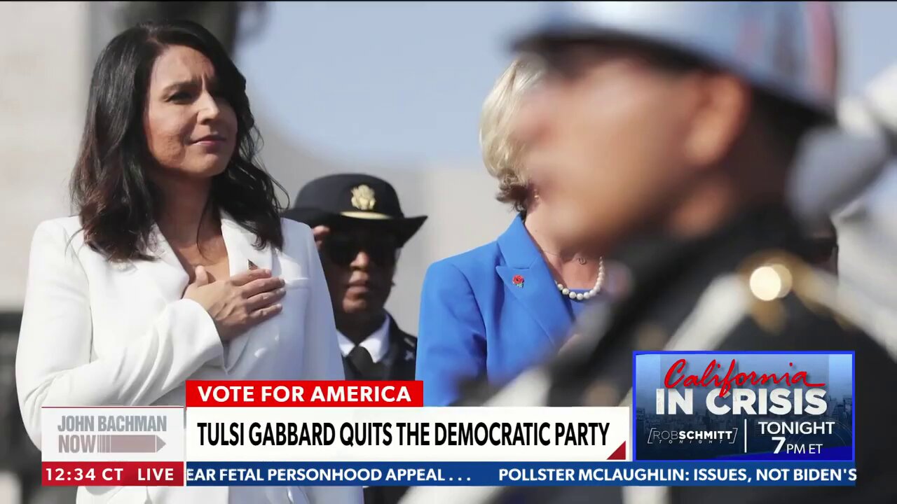 'Elitist cabal': Tulsi Gabbard quits the Democratic Party