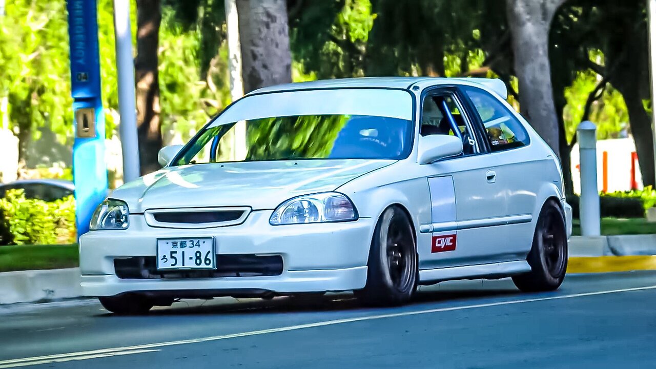 Drive In of The Biggest Honda Meet at American Honda Facility!