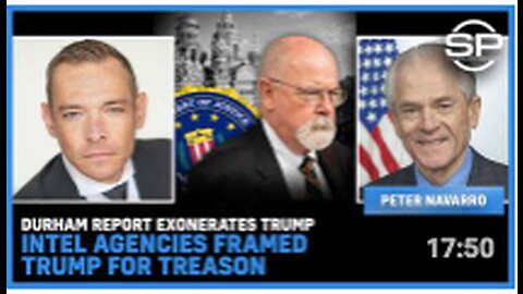 Durham Report Exonerates Trump Intel Agencies Framed Trump For Treason - Author, "Deep State Target"