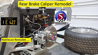 King's Cobra Rear Brake Caliper Cleanup & Paint