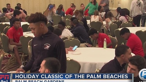 Holiday Basketball Classic Of The Palm Beaches kickoff party