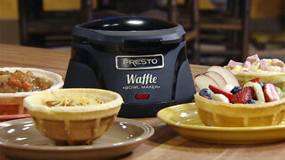 Presto® Belgian Waffle Bowl Maker